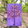 Handpainted_notebook_Tree_of_life_Purple