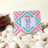 Chevron_Pink and SeaGreen_Magnetic_Photoframe