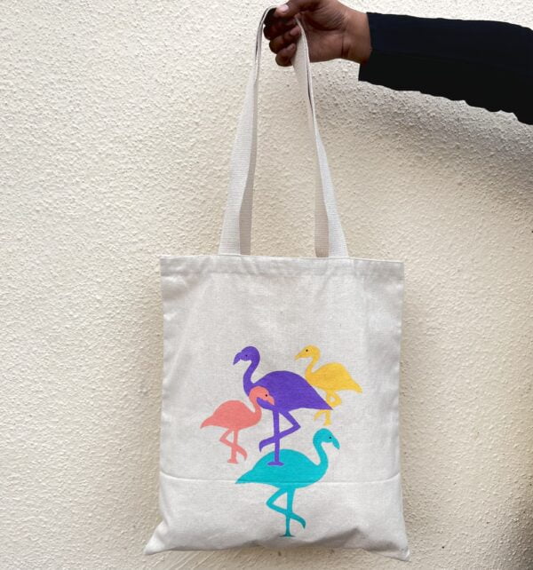 Flamingos_Tote bag_Aftertaste