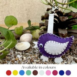 Bird_Felt_keychains_Purple