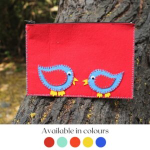 Bird_Felt_pouch_red