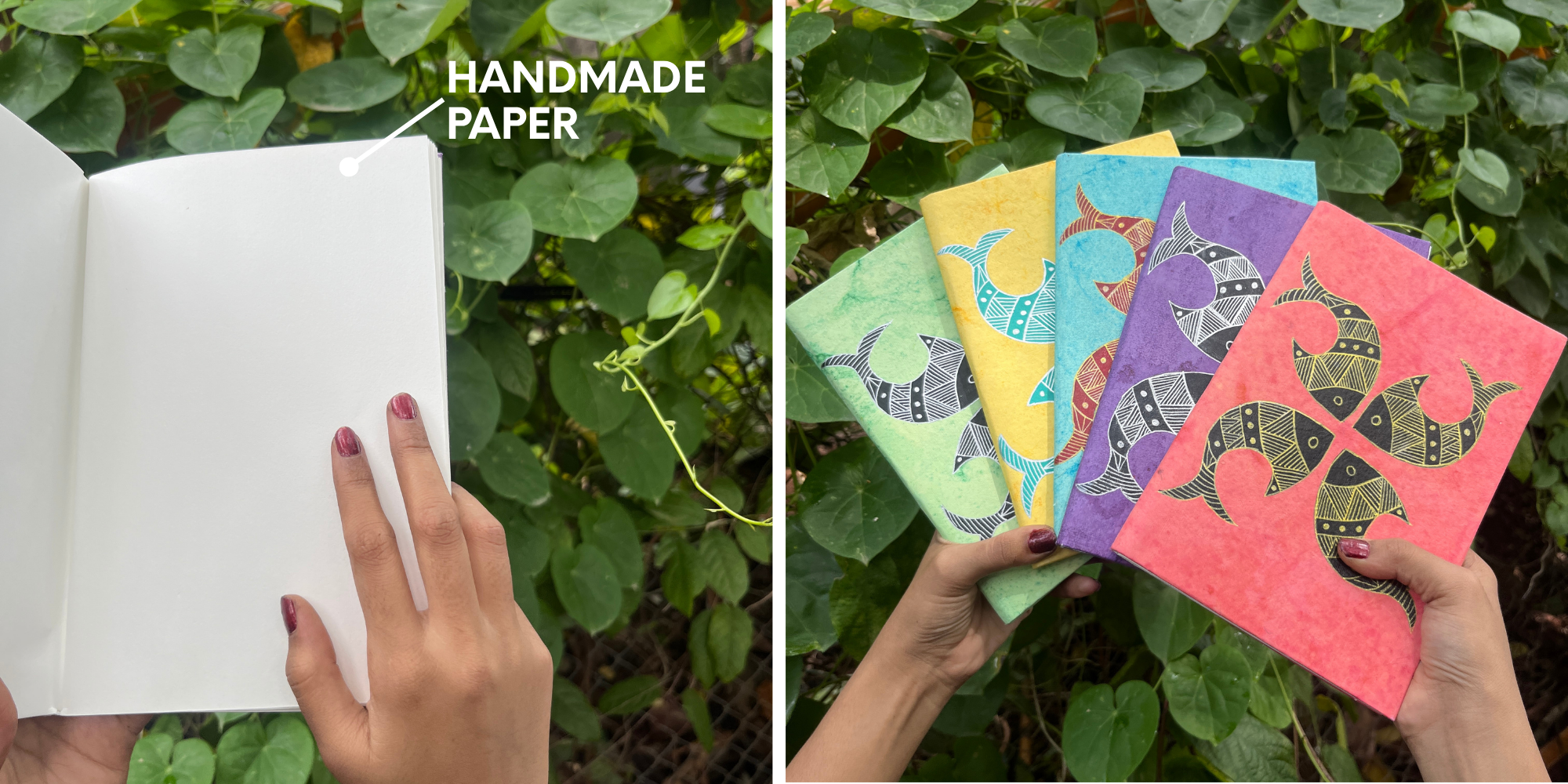 Handpaitednotebook_group_Fish
