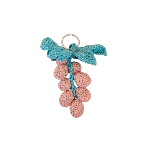 Crochet_Keychain_Grapes
