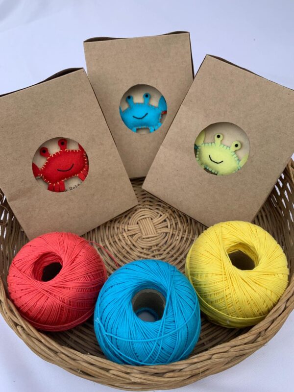 Felt Rakhi_unique rakhiCrab